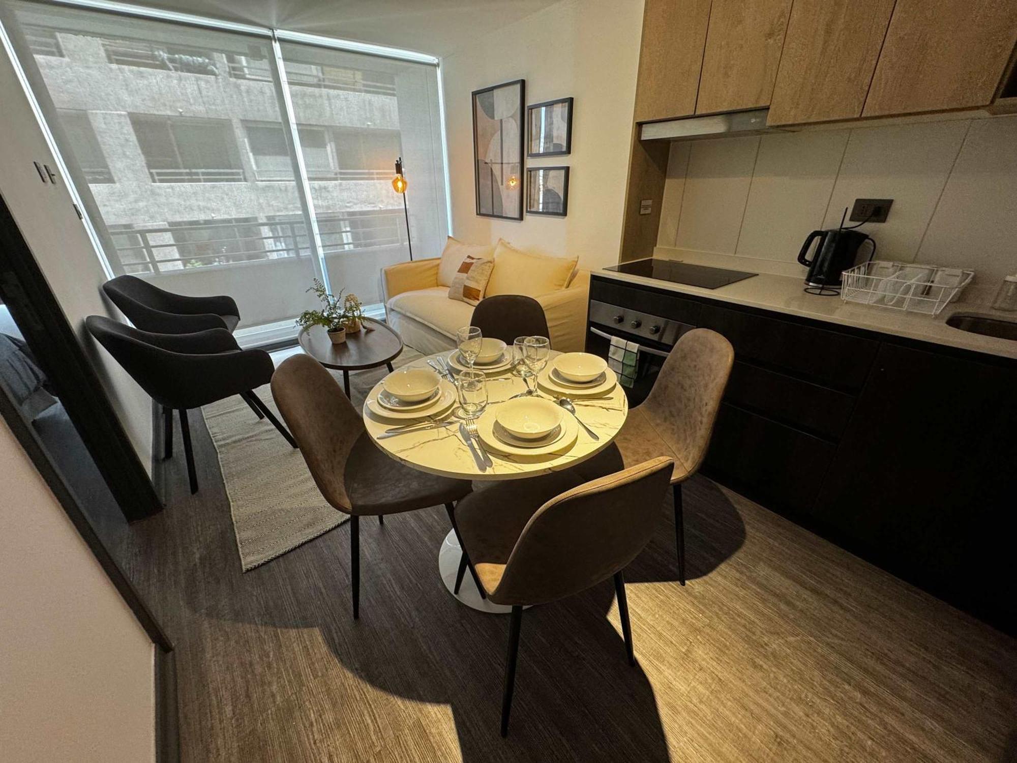 Hom I Depto 1d1b Calle Argomedo En 803 Apartamento Santiago